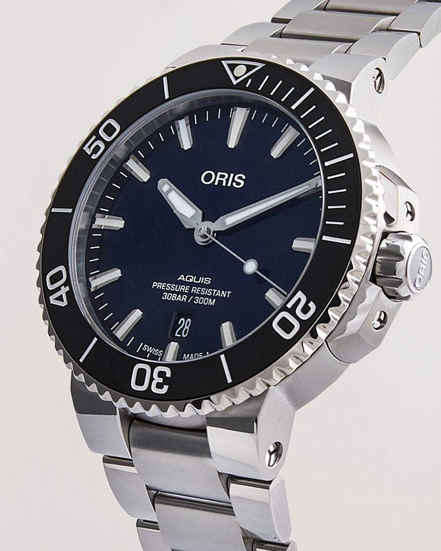 Herre | Oris Aquis Date 43,5mm Blue | Oris | Aquis Date 43,5mm Blue