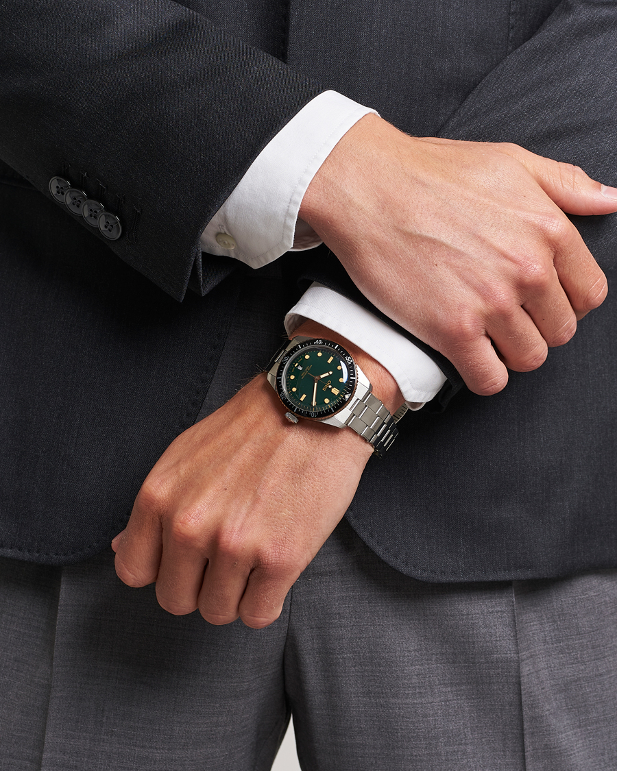 Men | Stainless steel strap | Oris | Divers Sixty-Five 40mm Green