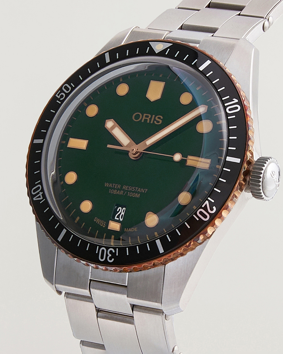 Herre | Oris Divers Sixty-Five 40mm Green | Oris | Divers Sixty-Five 40mm Green