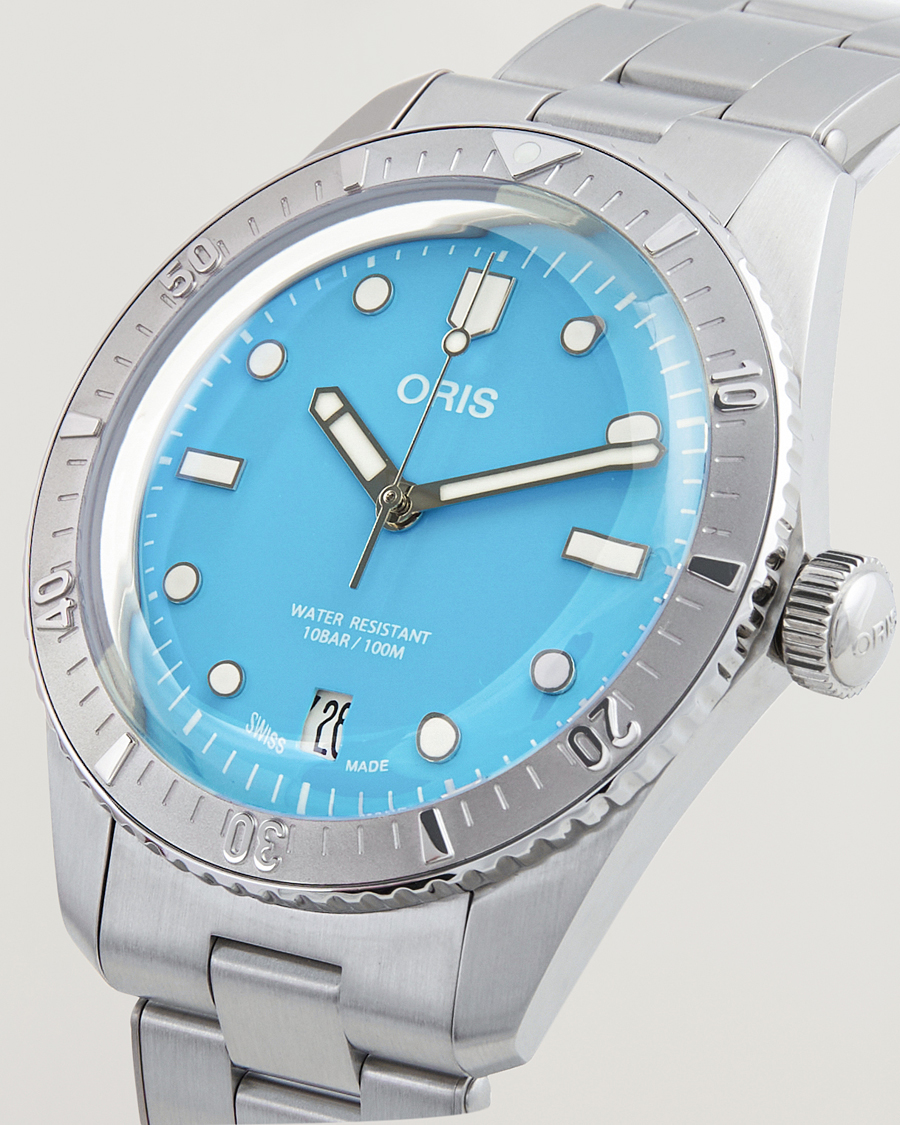 Herre | Klokker | Oris | Divers Sixty-Five 38,5mm Cotton Candy Blue