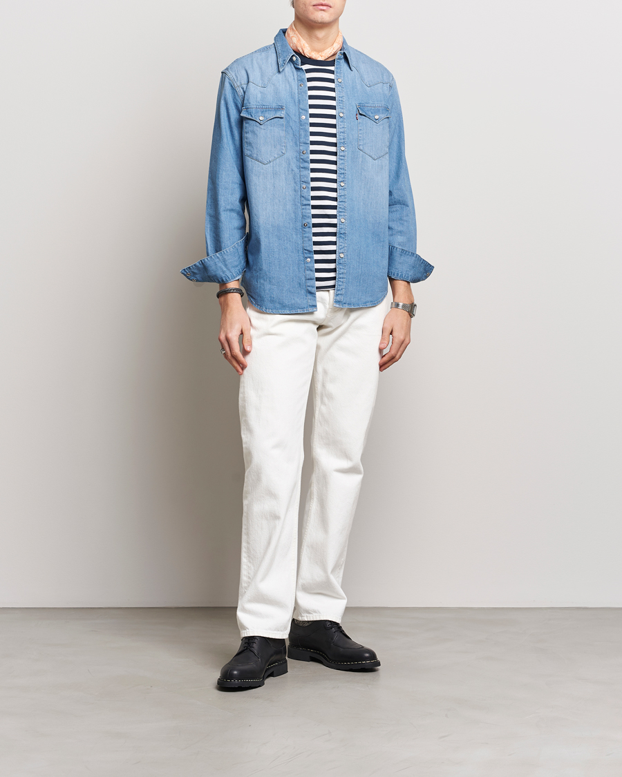 Herre | Skjorter | Levi's | Barstow Western Standard Shirt Light Blue