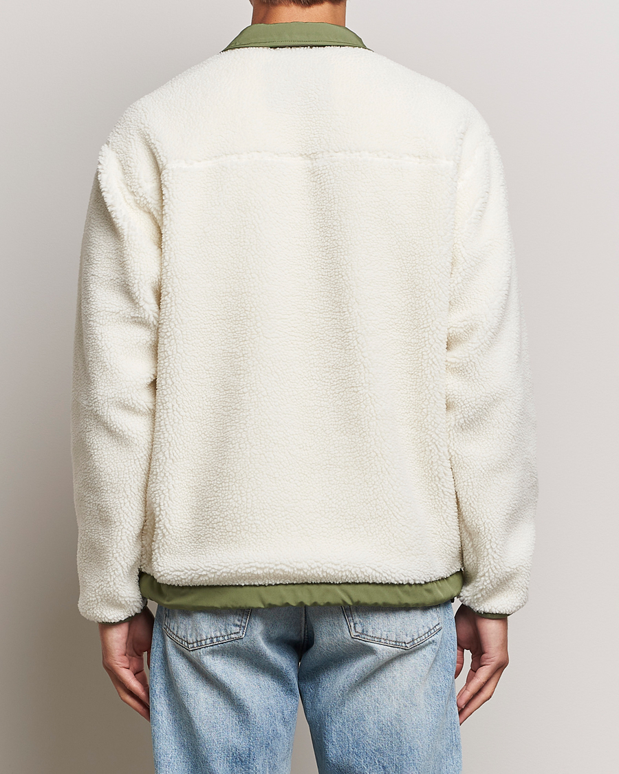 Herre | Gensere | Levi's | Buchanan Sherpa Jacket White/Green