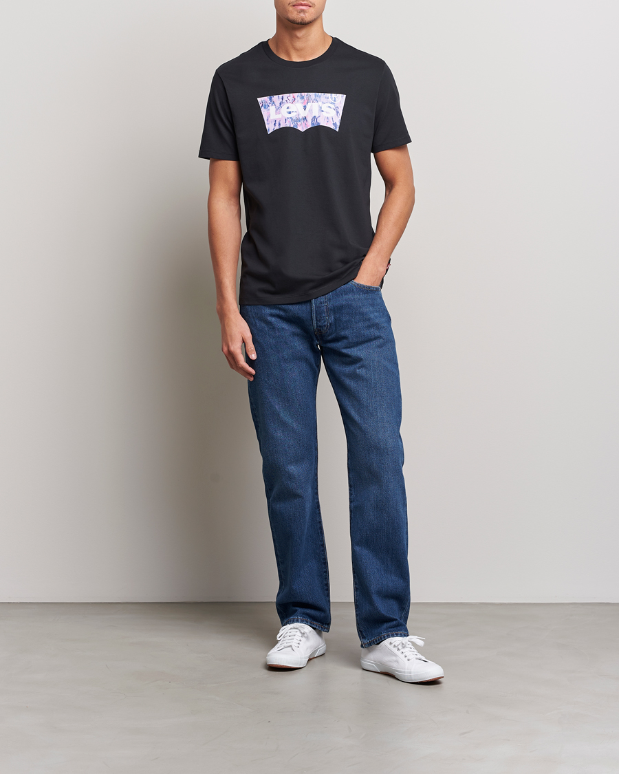 Herre | T-Shirts | Levi's | Crew Neck Graphic T-shirt Black