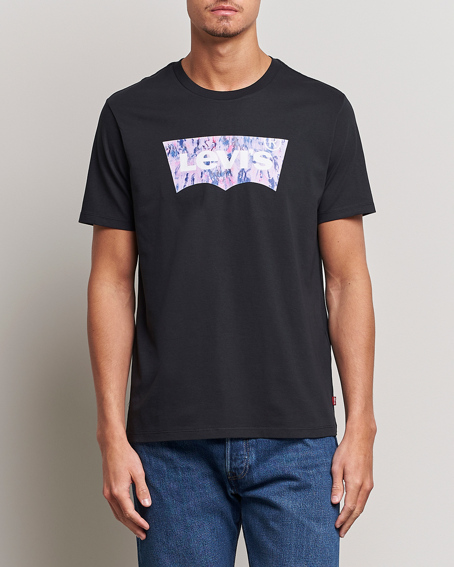 Herre |  | Levi's | Crew Neck Graphic T-shirt Black