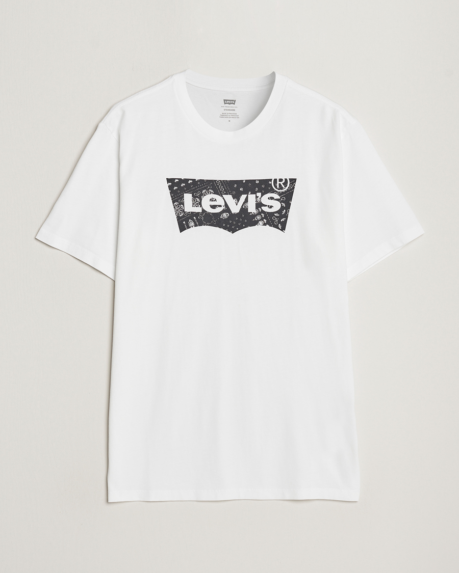 Herre | T-Shirts | Levi's | Crew Neck Graphic T-shirt White