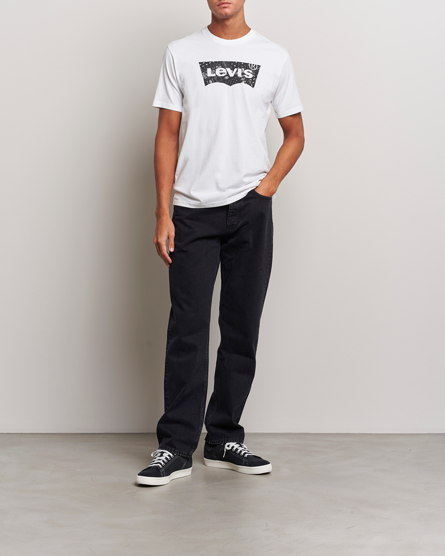 Herre | T-Shirts | Levi's | Crew Neck Graphic T-shirt White