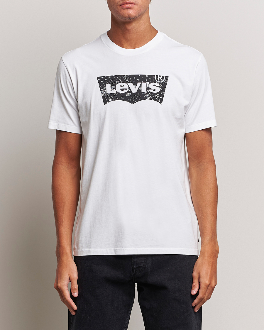 Herre | T-Shirts | Levi's | Crew Neck Graphic T-shirt White
