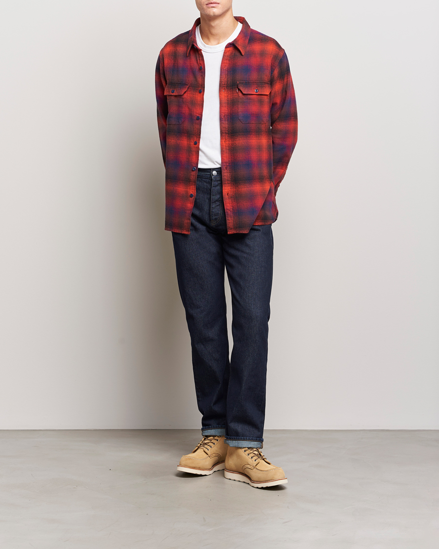 Herre | Skjorter | Levi's | Jackson Worker Shirt Red/Black