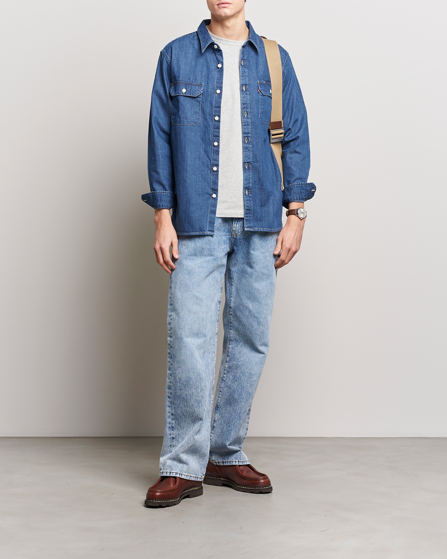 Herre | Skjorter | Levi's | Jackson Worker Shirt Sterling Dark Wash