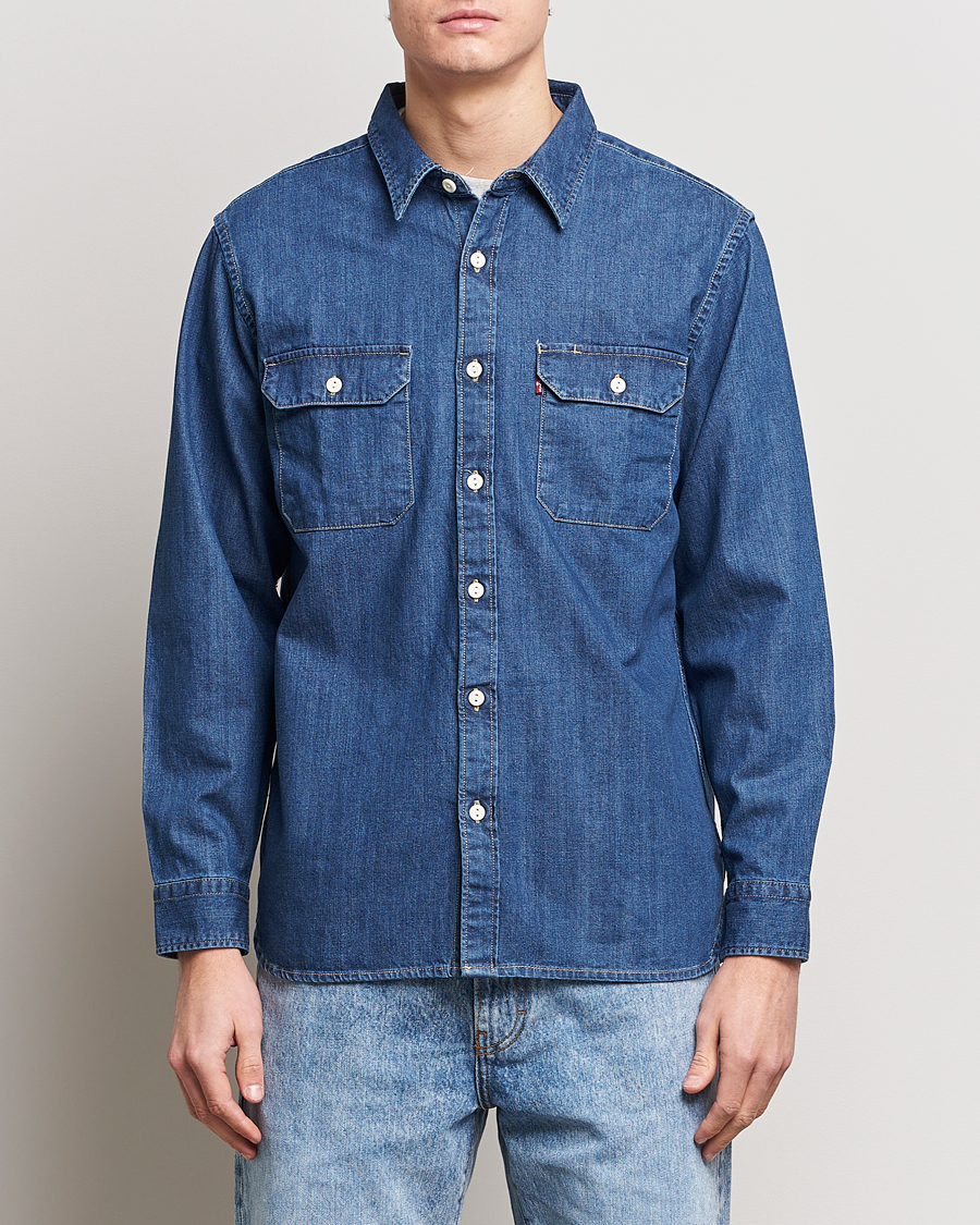 Herre |  | Levi's | Jackson Worker Shirt Sterling Dark Wash