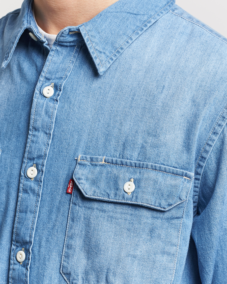 Herre | Skjorter | Levi's | Jackson Worker Shirt Franklin Light Wash