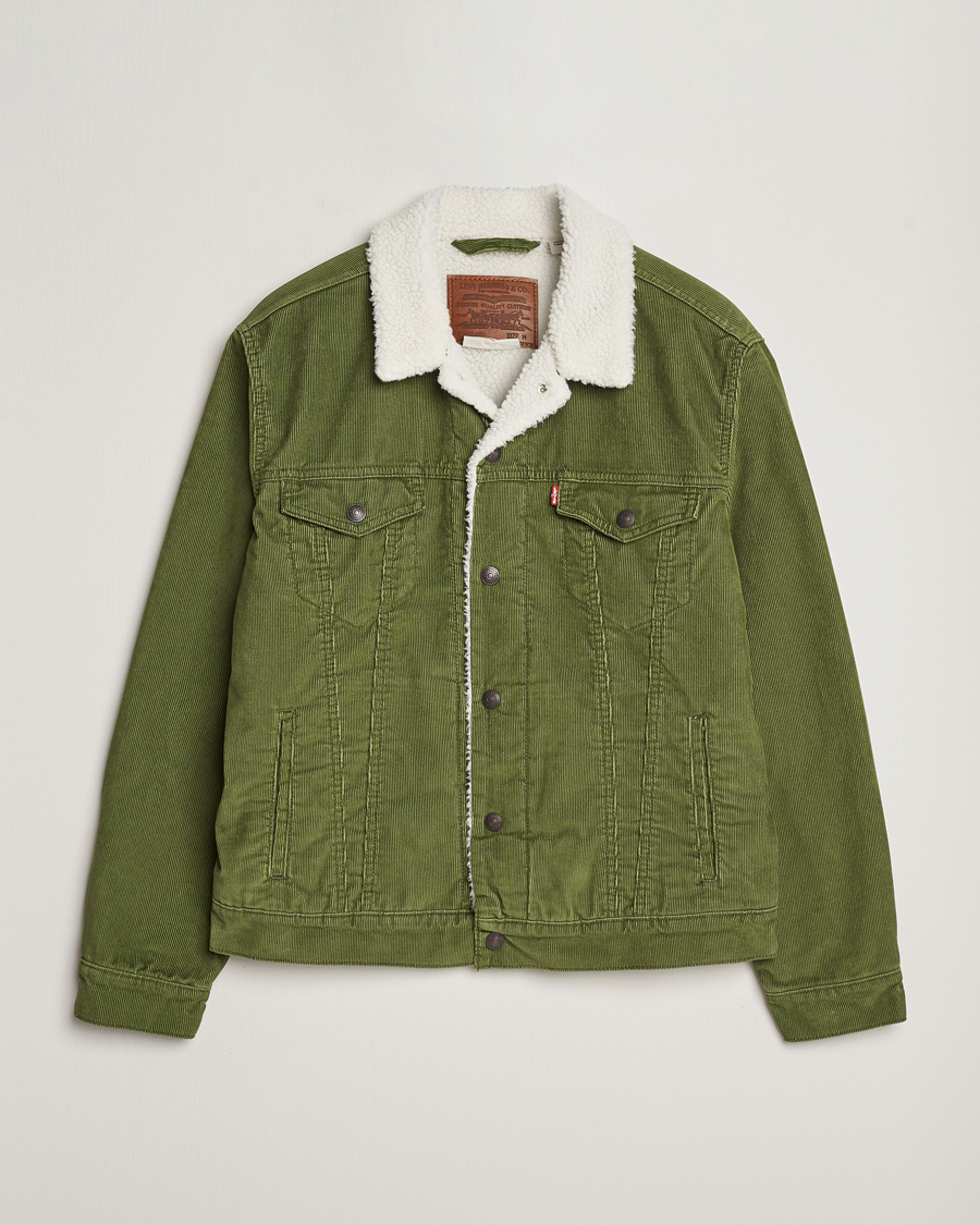 Herre | Jakker | Levi's | Type III Sherpa Trucker Sea Moss