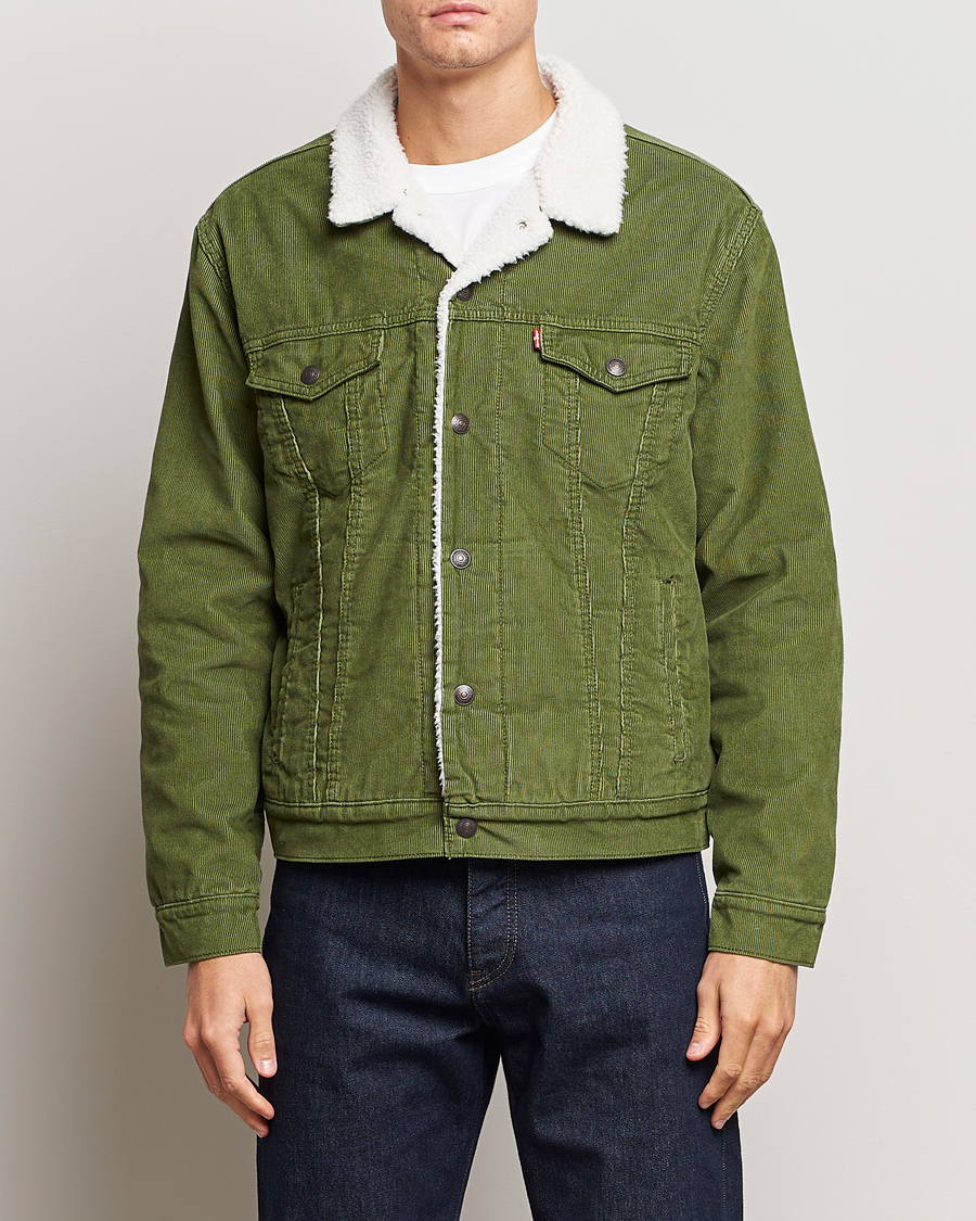 Herre | Jakker | Levi's | Type III Sherpa Trucker Sea Moss