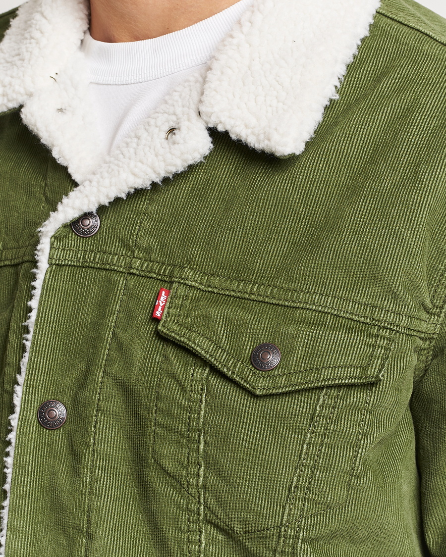 Herre | Jakker | Levi's | Type III Sherpa Trucker Sea Moss