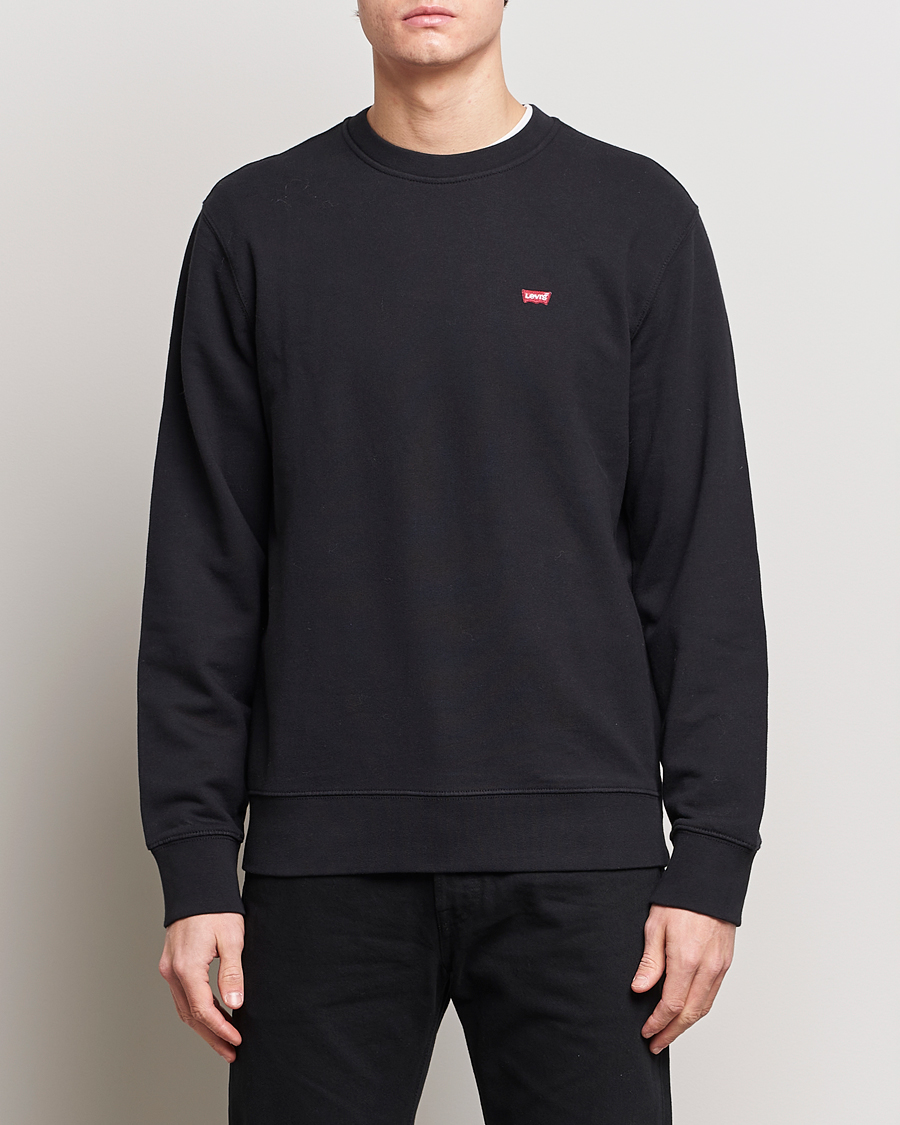 Herre |  | Levi's | Original Crew Neck Sweatshirt Mineral Black