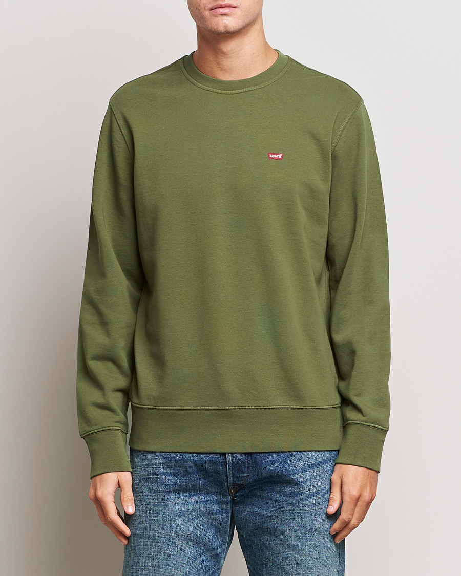 Herre |  | Levi's | Original Crew Neck Sweatshirt Sea Moss