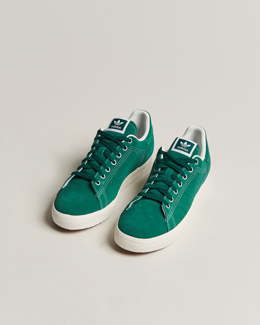 Herre | adidas Originals Stan Smith Suede B-Side Sneaker Green | adidas Originals | Stan Smith Suede B-Side Sneaker Green
