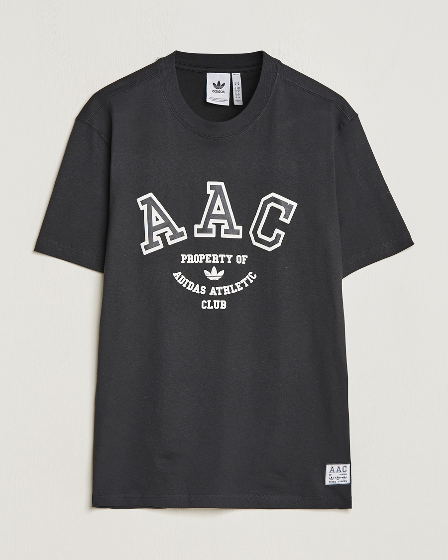 Herre |  | adidas Originals | Hack Logo Crew Neck T-Shirt Black