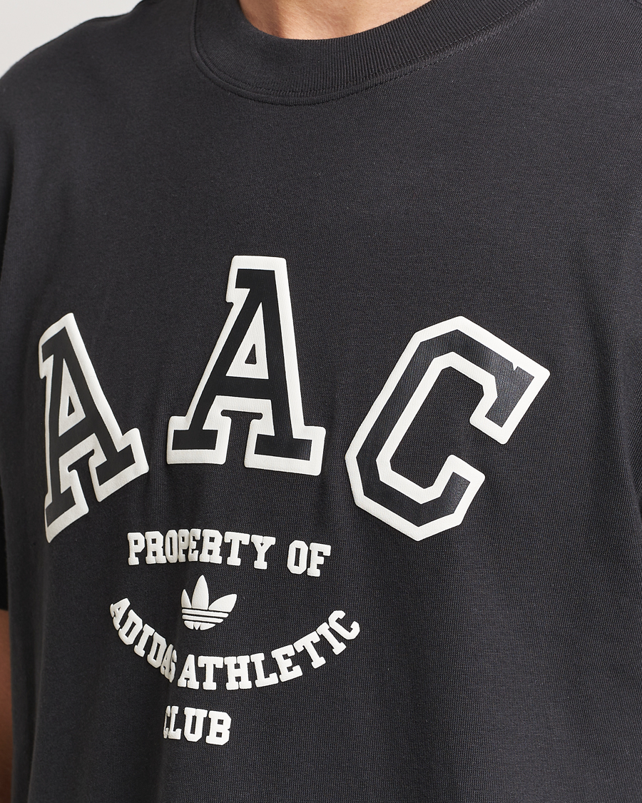Herre | T-Shirts | adidas Originals | Hack Logo Crew Neck T-Shirt Black