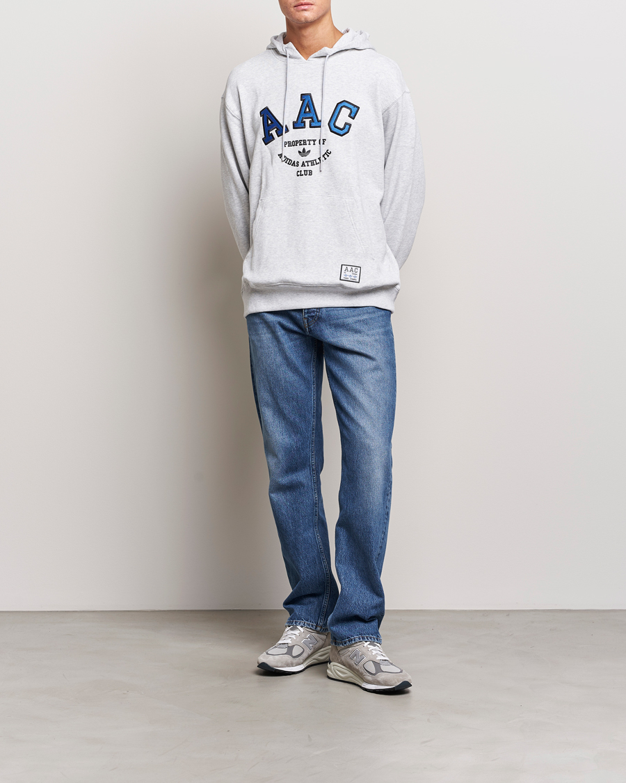 Herre | Gensere | adidas Originals | Hack Logo Hoodie Light Grey