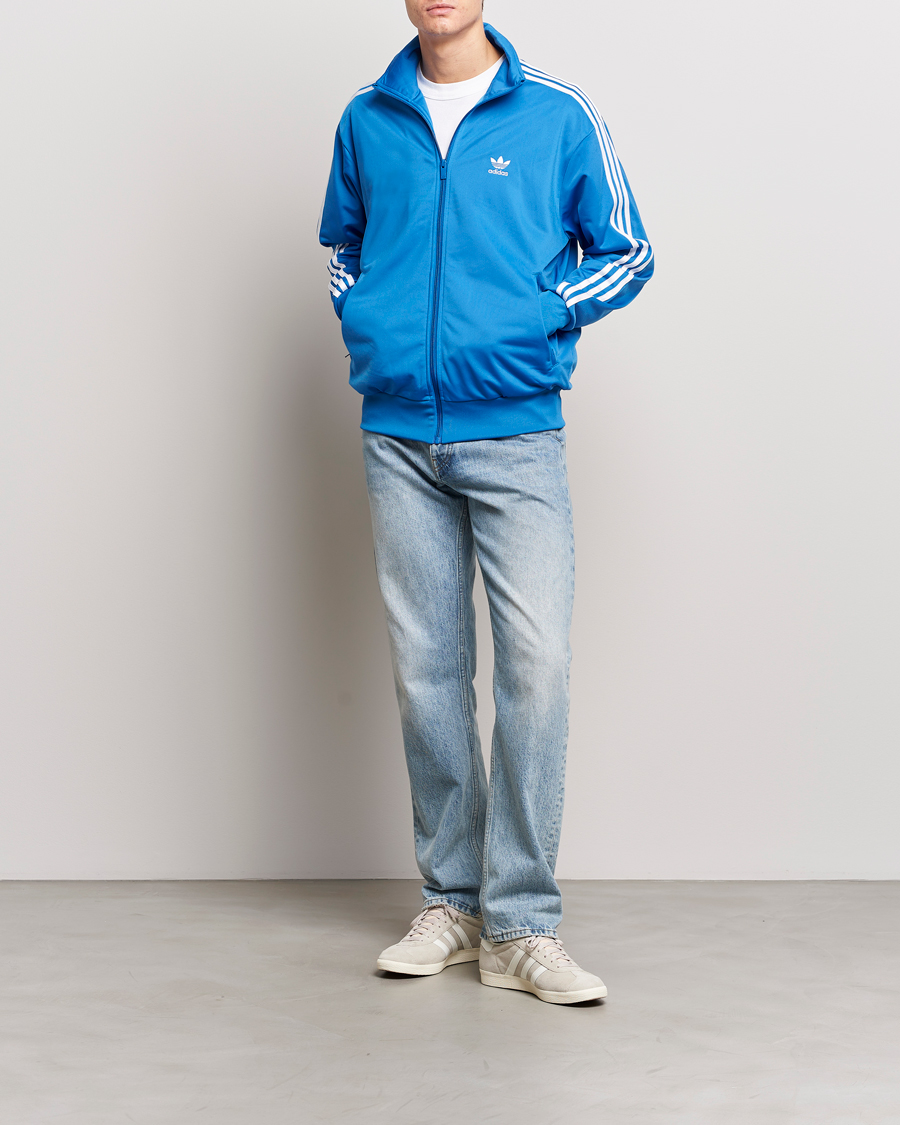 Herre | Gensere | adidas Originals | Firebird Full Zip Blue