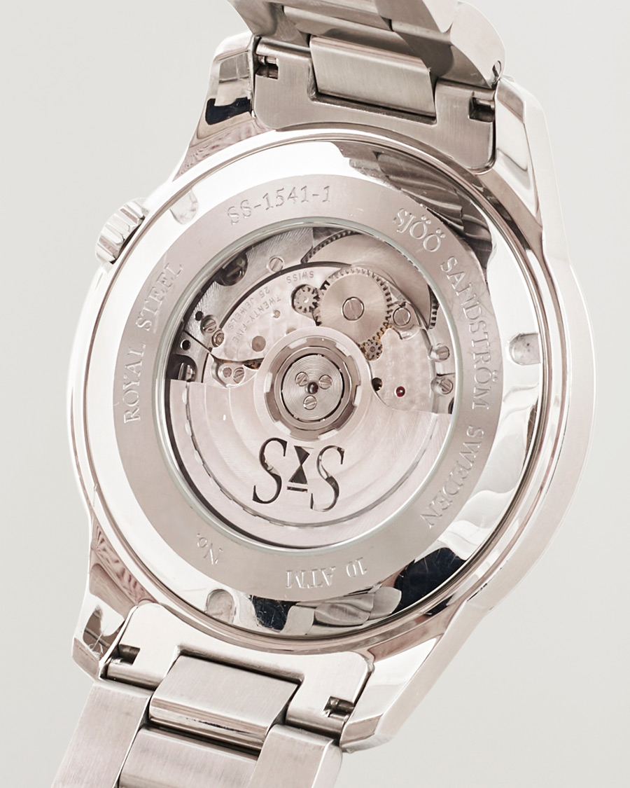 Herre | Sjöö Sandström Pre-Owned Royal Steel Classic 41mm | Sjöö Sandström Pre-Owned | Royal Steel Classic 41mm