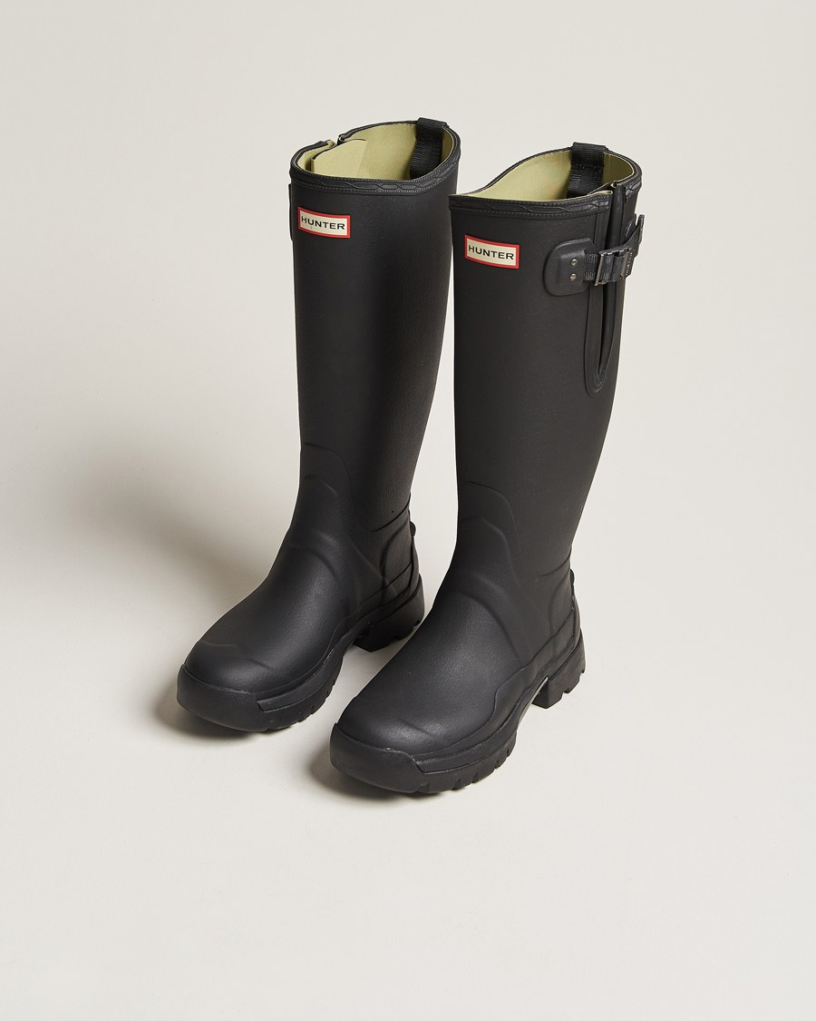 Herre | Kalosjer og gummistøvler | Hunter Boots | Hunter Balmoral Side Adjustable Neo Boot Black