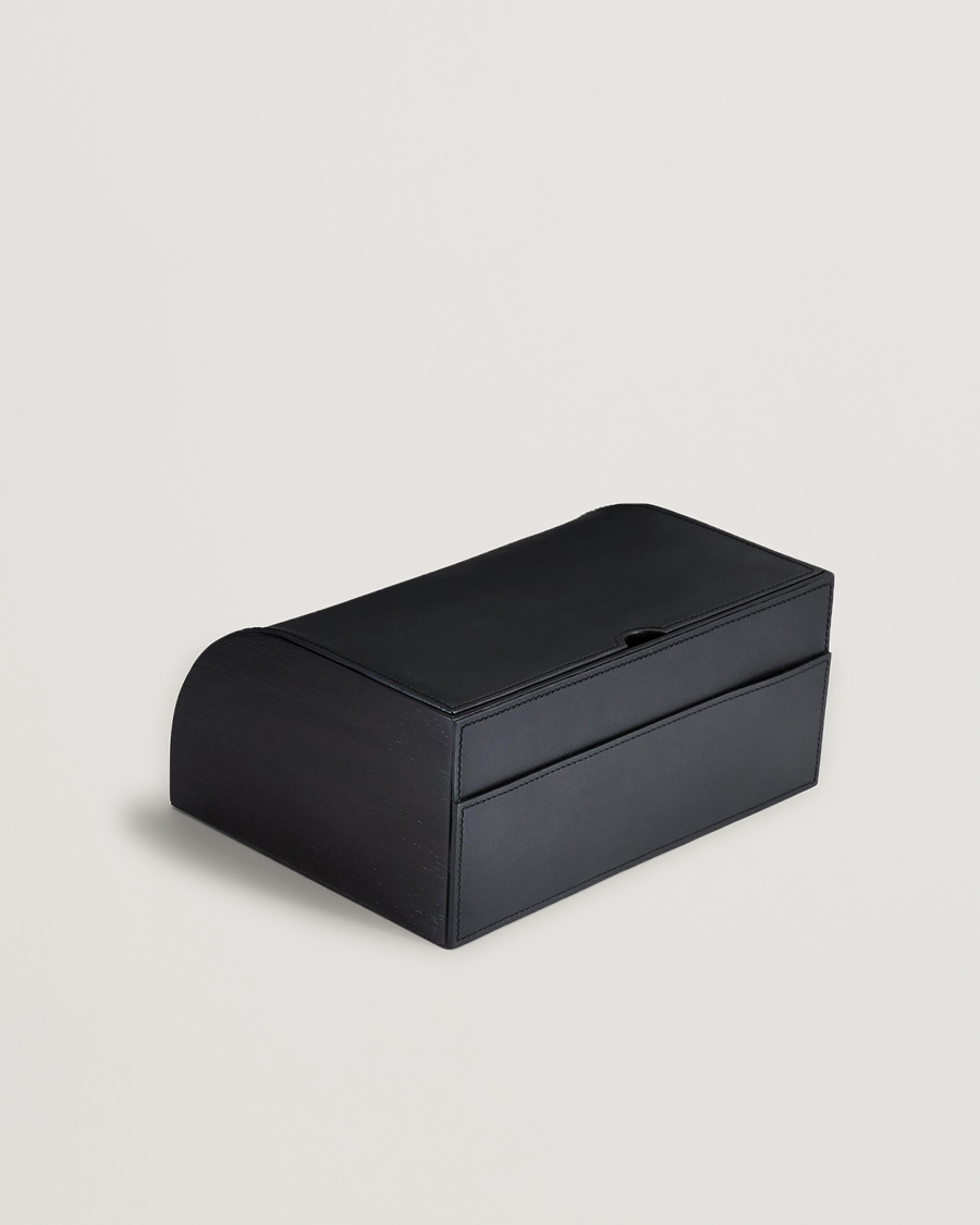 Herre | Til hjemmet | Ralph Lauren Home | Brennan Leather Writers Box Saddle Black