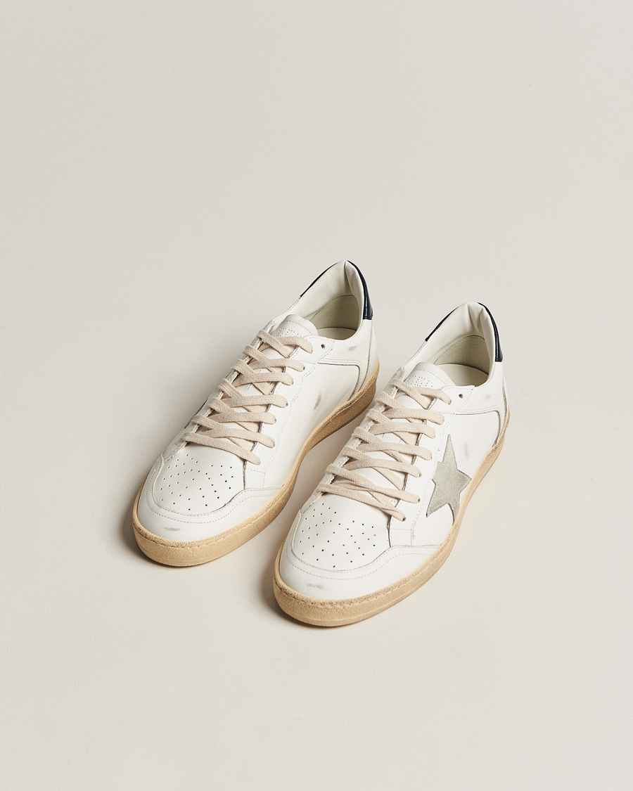 Herre | Golden Goose Deluxe Brand Ball Star Sneakers White/Ice | Golden Goose | Deluxe Brand Ball Star Sneakers White/Ice