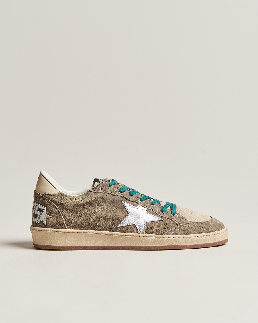 Herre | Golden Goose Deluxe Brand Ball Star Sneakers Brown/Buttercream | Golden Goose | Deluxe Brand Ball Star Sneakers Brown/Buttercream