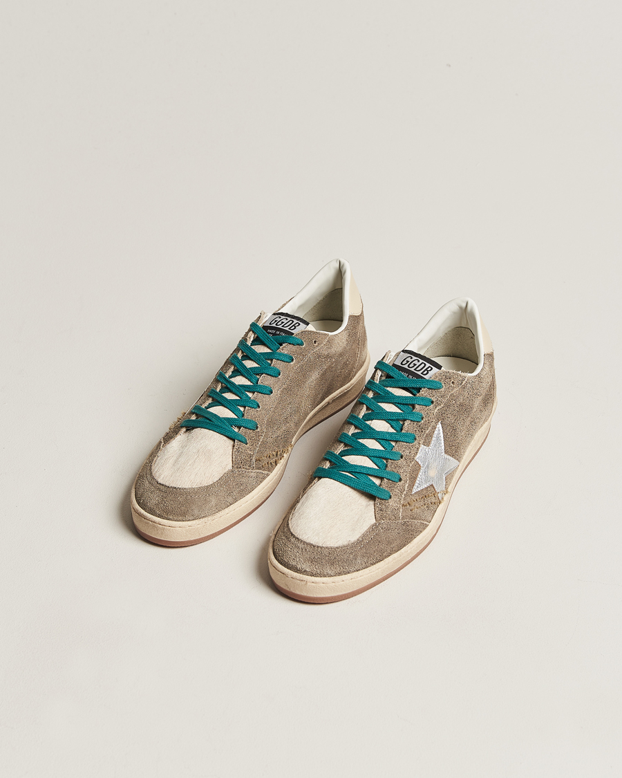 Herre |  | Golden Goose Deluxe Brand | Ball Star Sneakers Brown/Buttercream