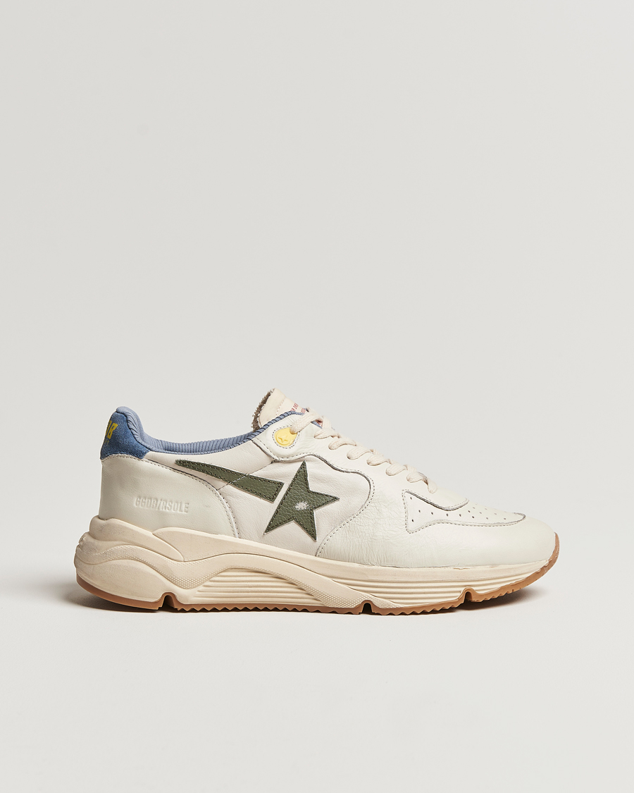 Herre | Golden Goose Deluxe Brand Running Dad Sneakers White/Green | Golden Goose | Deluxe Brand Running Dad Sneakers White/Green