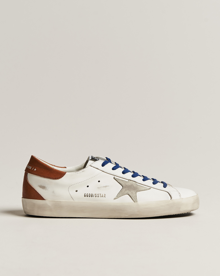 Herre | Golden Goose Deluxe Brand Super-Star Sneakers White/Ice | Golden Goose | Deluxe Brand Super-Star Sneakers White/Ice