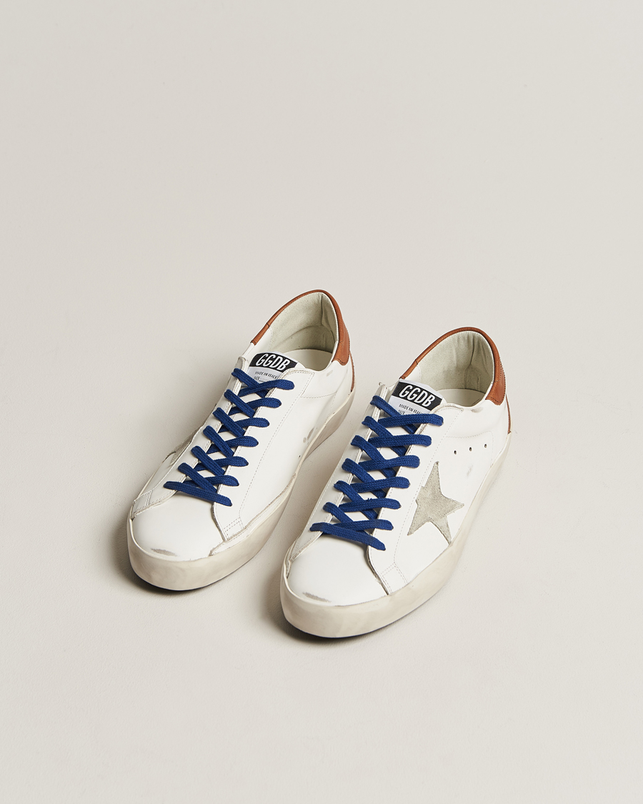 Herre | Hvite sneakers | Golden Goose | Deluxe Brand Super-Star Sneakers White/Ice