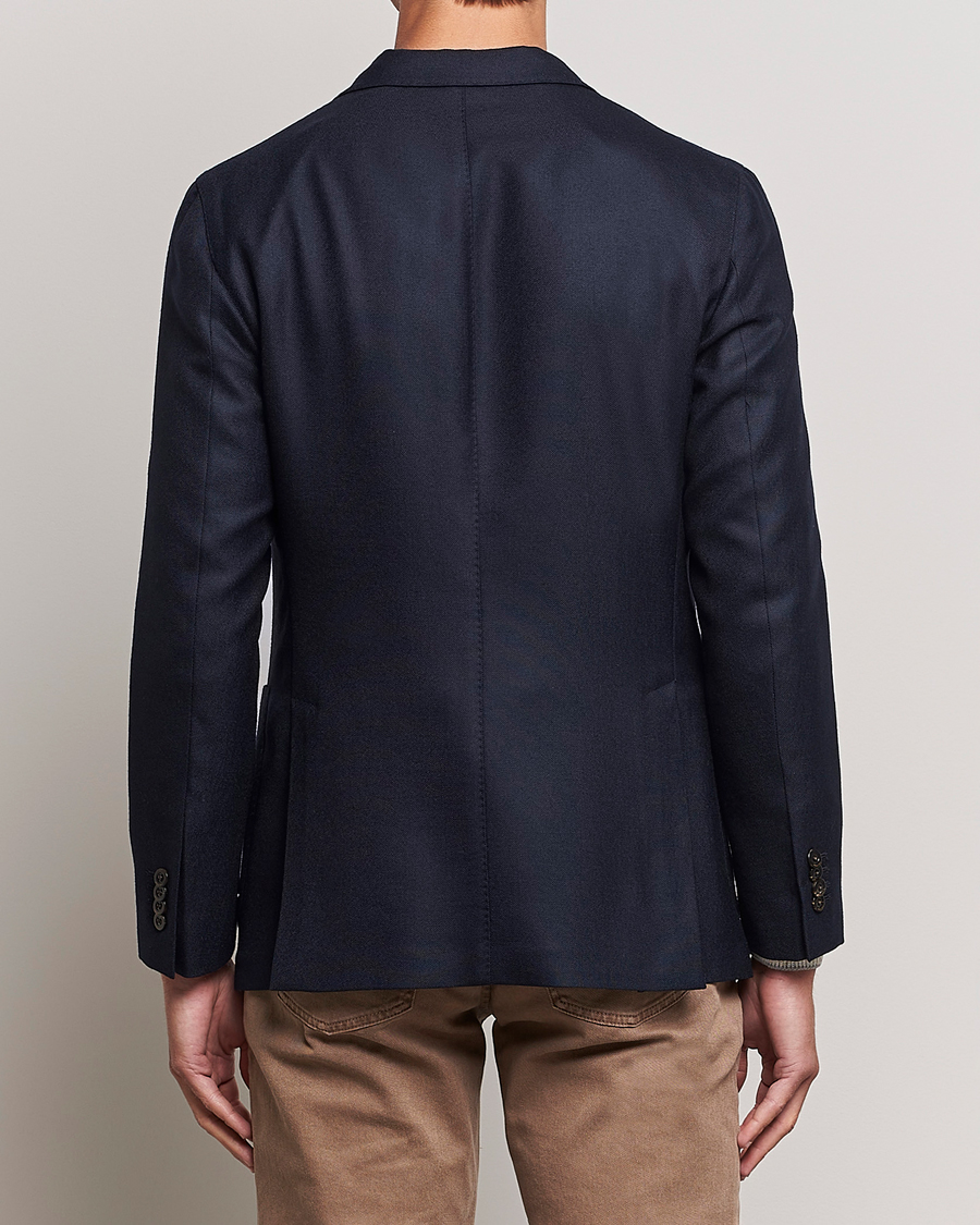 Herre | Dressjakker | Boglioli | K Jacket Wool Hopsack Blazer Navy