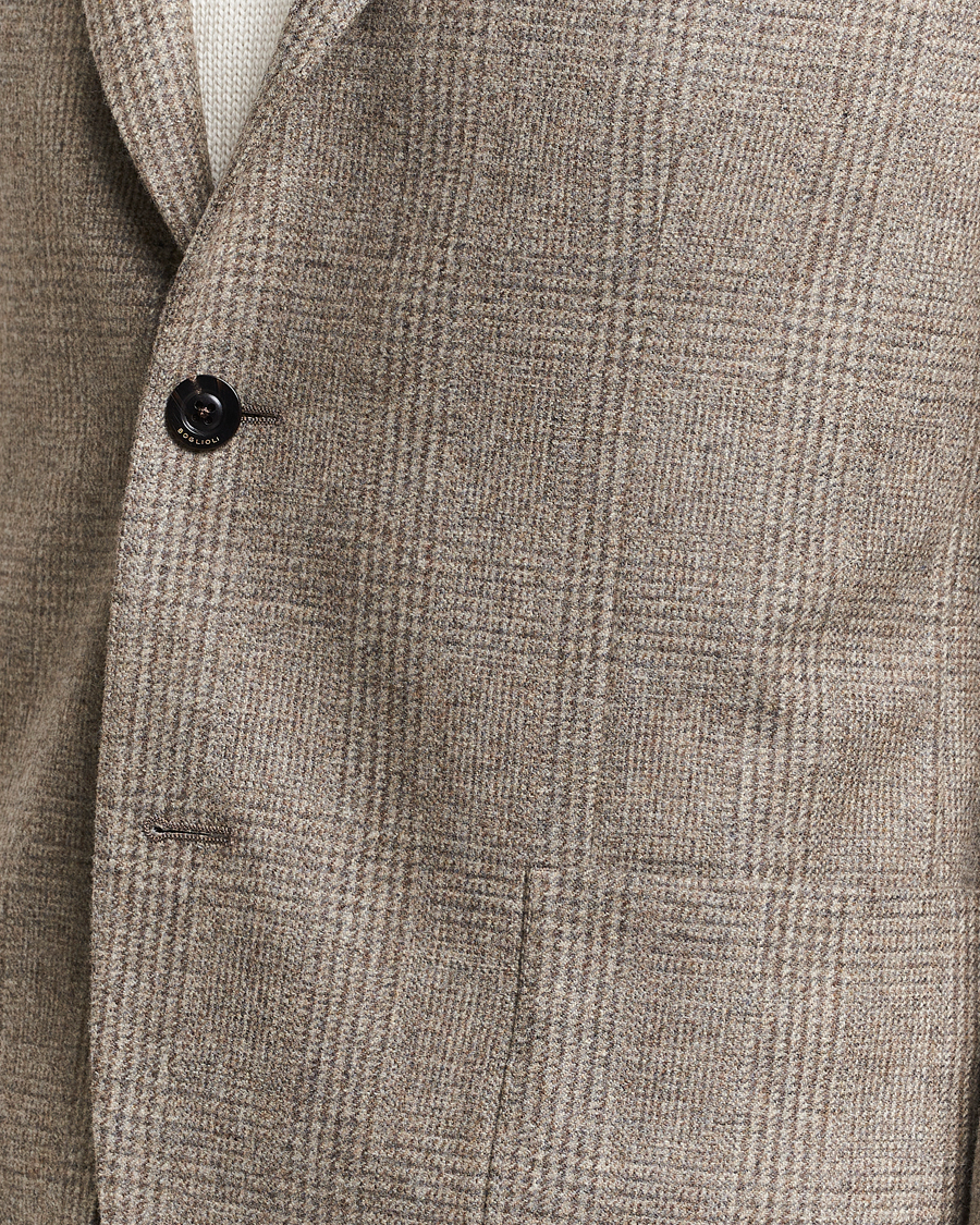 Herre | Dressjakker | Boglioli | K Jacket Prince Of Wales Check Blazer Light Beige