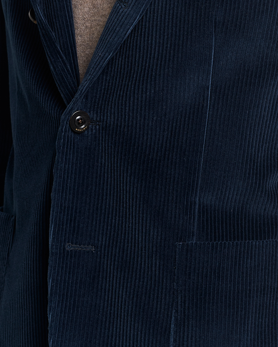 Herre | Dressjakker | Boglioli | K Jacket Corduroy Blazer Navy