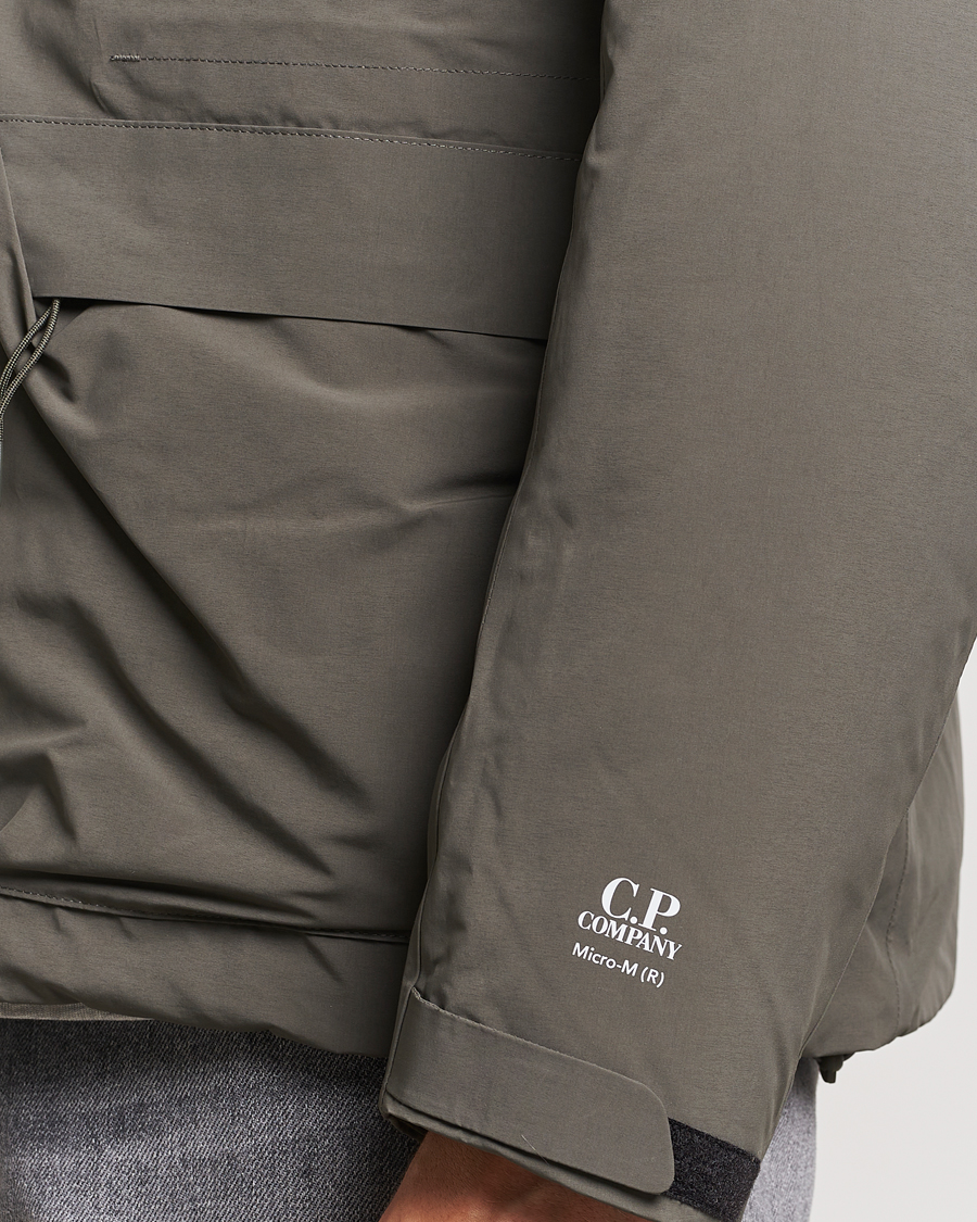 Herre | Jakker | C.P. Company | Micro M Re-Cycled Padded Field Jacket Olive