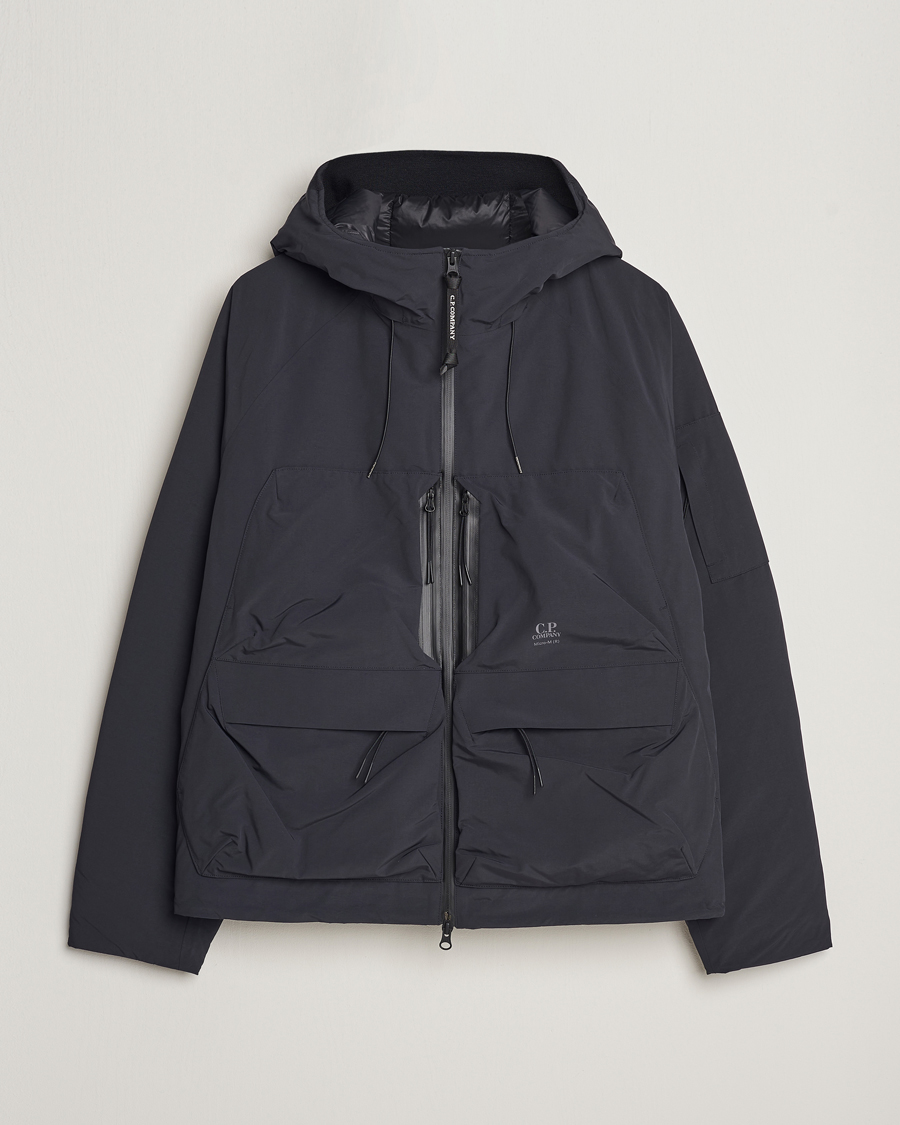 Herre | Jakker | C.P. Company | Micro M Re-Cycled Hood Jacket Black