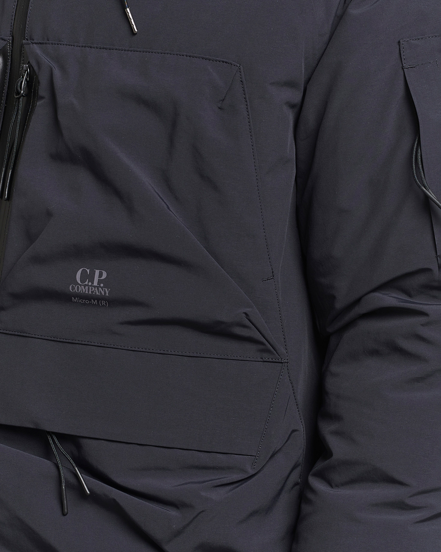 Herre | Jakker | C.P. Company | Micro M Re-Cycled Hood Jacket Black