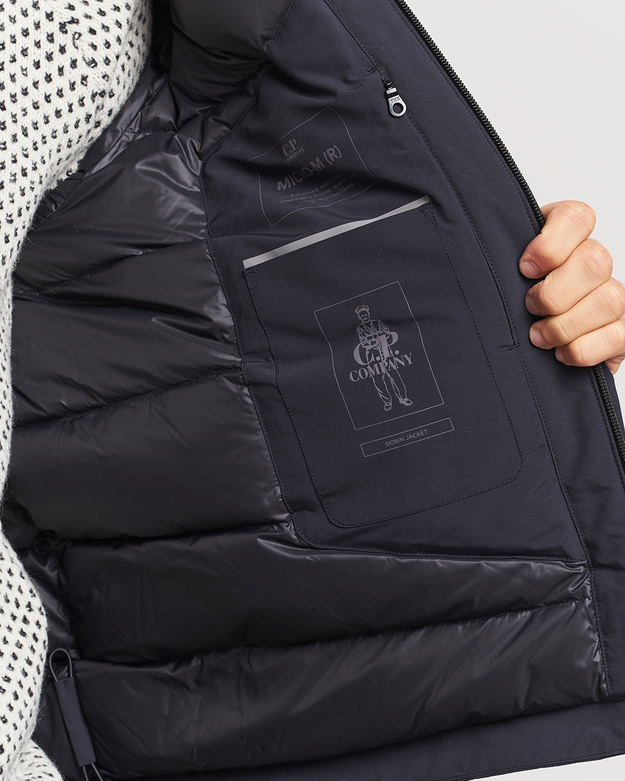 Herre | Jakker | C.P. Company | Micro M Re-Cycled Hood Jacket Black
