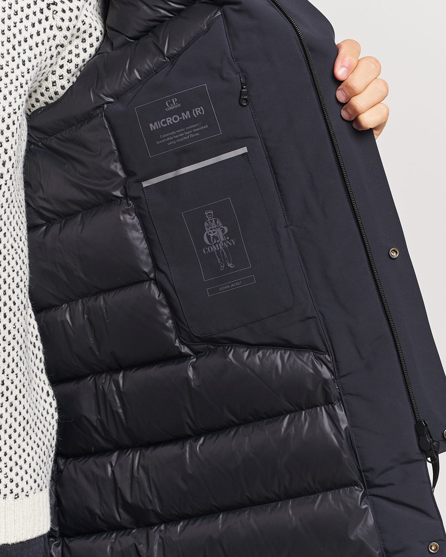 Herre | Jakker | C.P. Company | Micro M Re-Cycled Parka Black