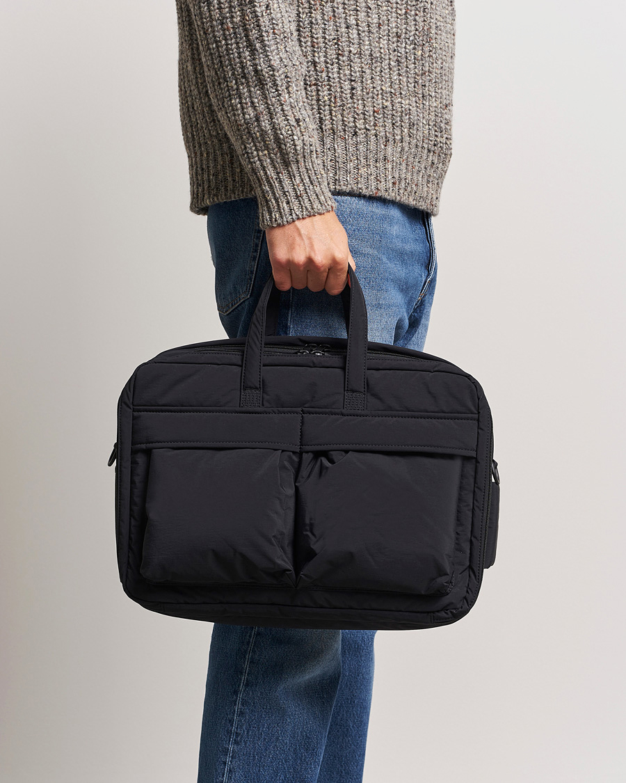 Men | mazi untitled | mazi untitled | AM Bag 02 Nylon Briefcase Black