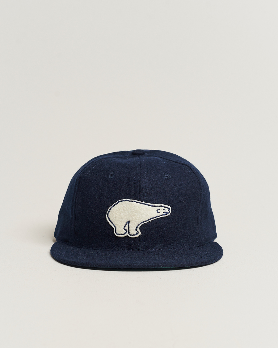 Herre | Ebbets Field Flannels Made in USA Cervezeria Polar 1950 Vintage Ballcap Navy | Ebbets Field Flannels | Made in USA Cervezeria Polar 1950 Vintage Ballcap Navy