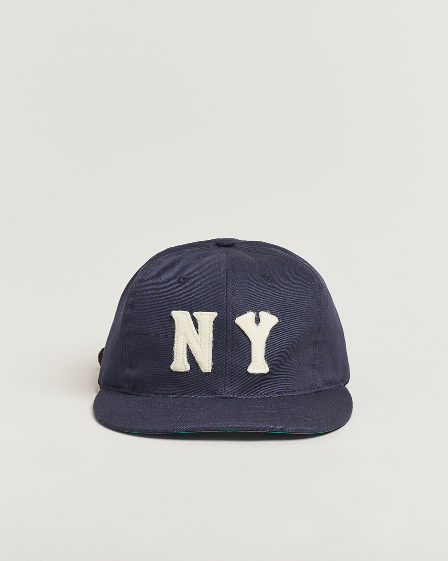 Herre | Ebbets Field Flannels Made in USA New York Yankees 1936 Vintage Ballcap Navy | Ebbets Field Flannels | Made in USA New York Yankees 1936 Vintage Ballcap Navy