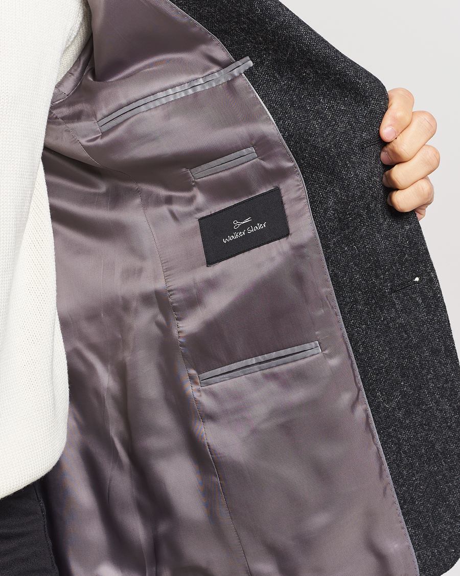 Herre | Dressjakker | Walker Slater | Edward Wool Donegal Blazer Charcoal