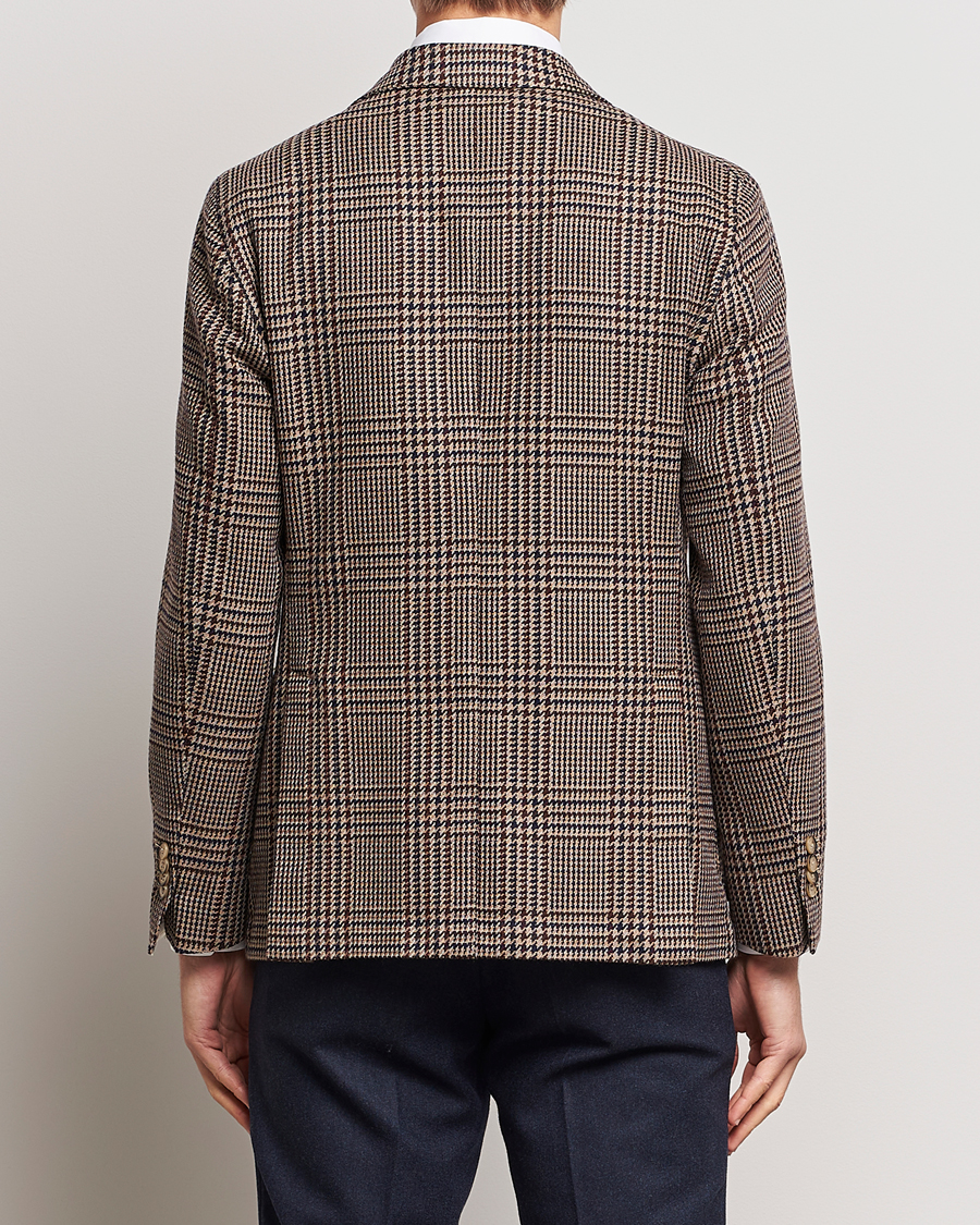 Herre | Dressjakker | L.B.M. 1911 | Jack Regular Checked Wool Blazer Brown