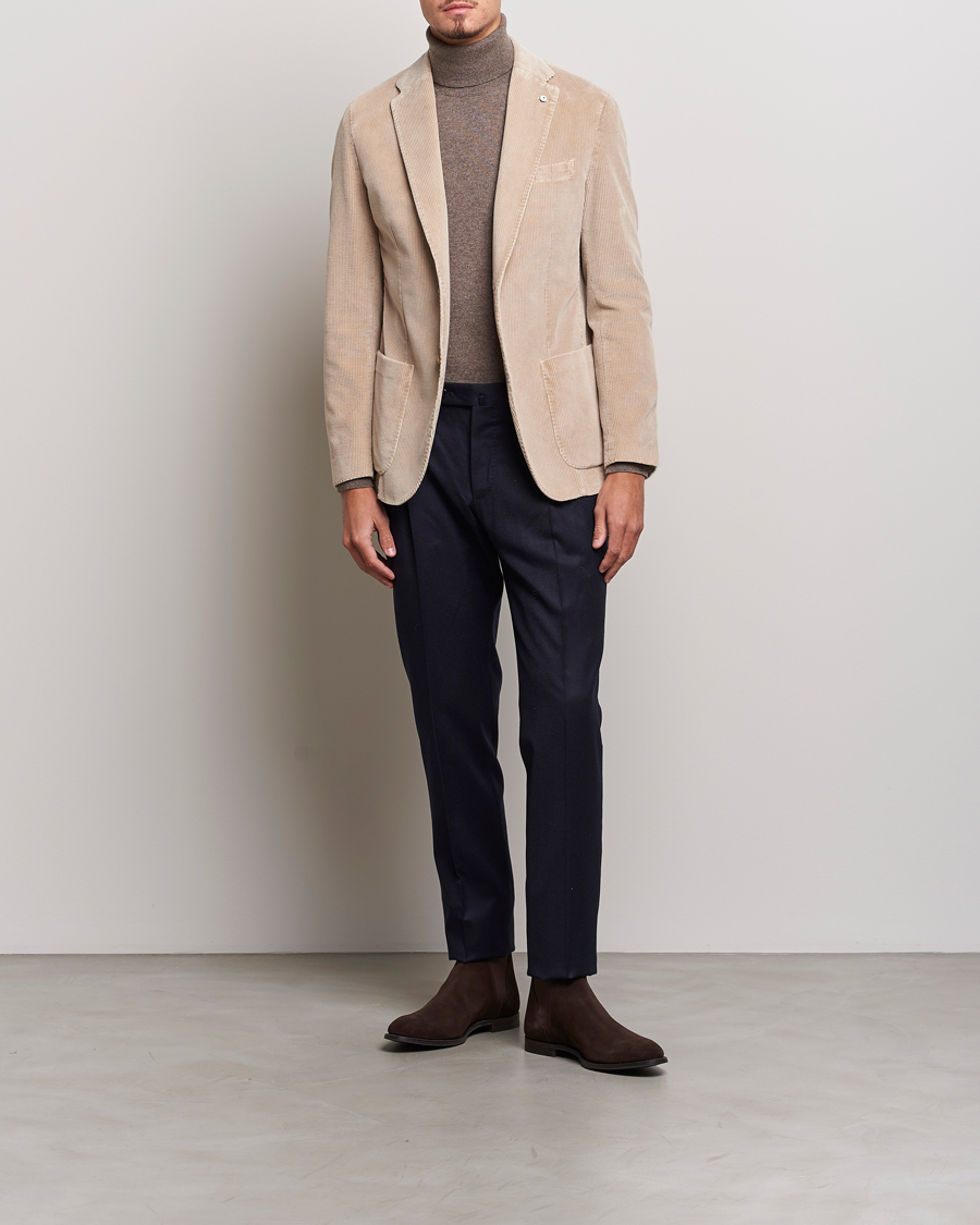 Herre | Dressjakker | L.B.M. 1911 | Jack Corduroy Blazer Beige