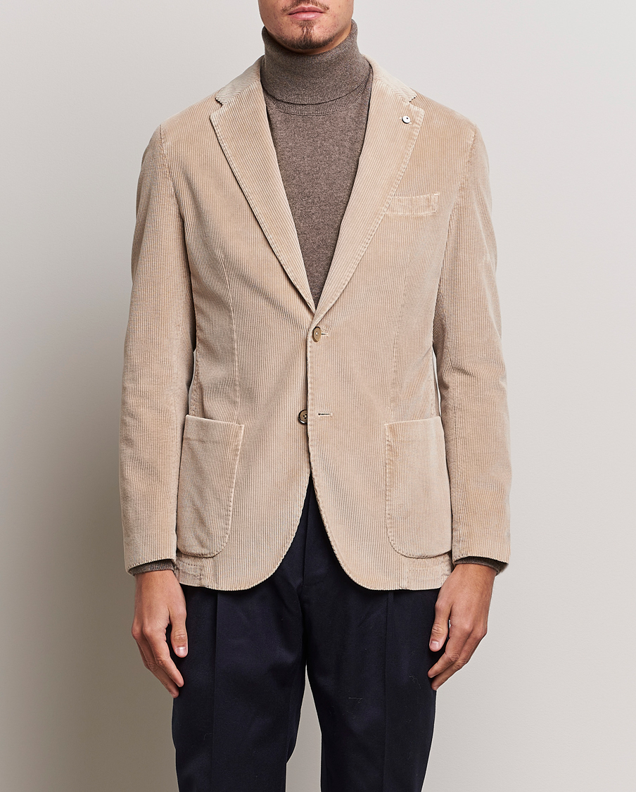 Herre | Dressjakker | L.B.M. 1911 | Jack Corduroy Blazer Beige