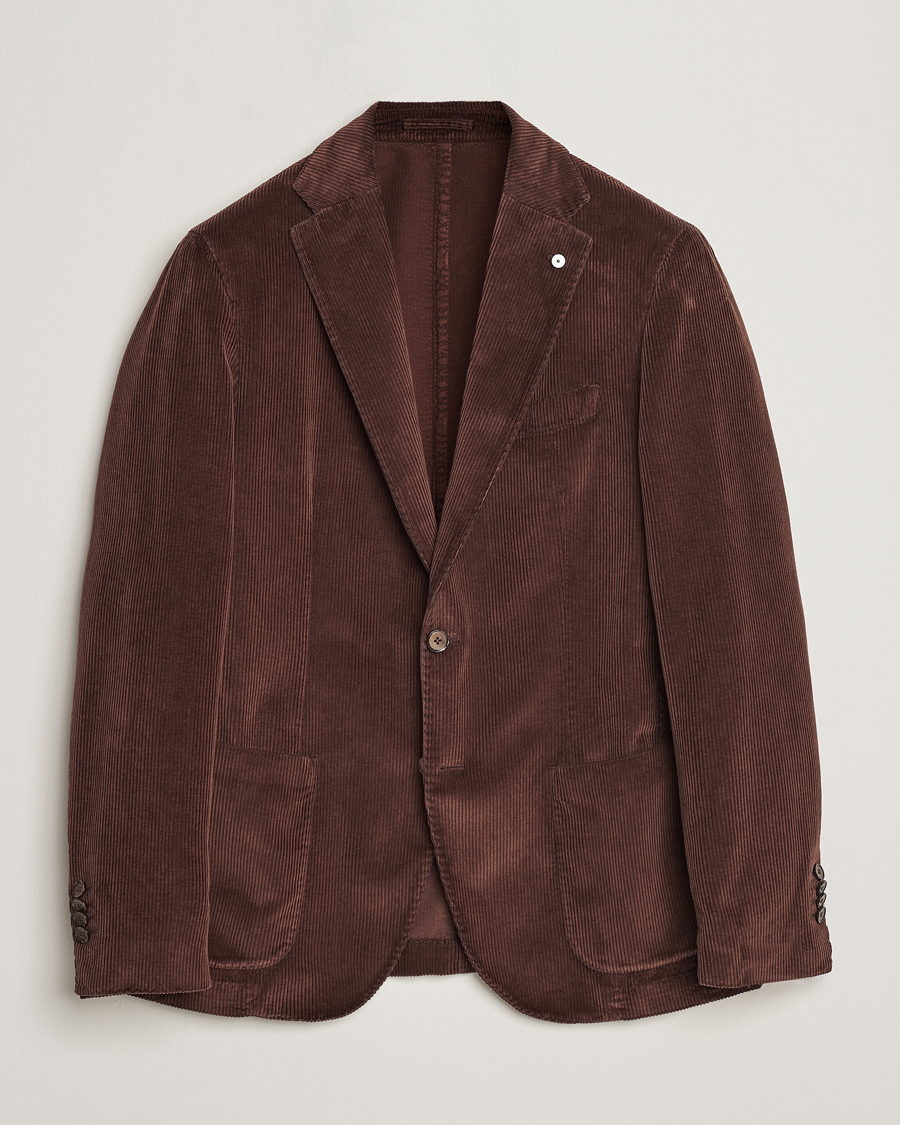 Herre | Dressjakker | L.B.M. 1911 | Jack Corduroy Blazer Brown